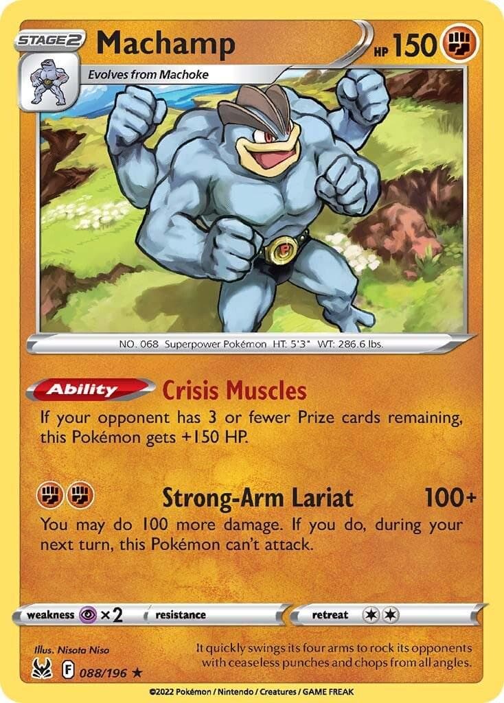 Machamp #88 — Pokemon Lost Origin