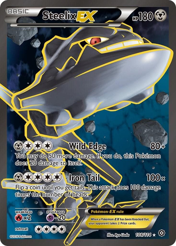Steelix EX #108 — Pokemon Steam Siege