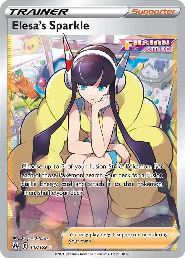 Elesa's Sparkle #147 — Pokemon Crown Zenith