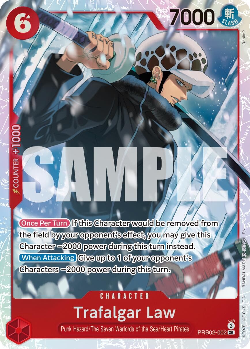 Trafalgar Law PRB02-002 — One Piece Premium Booster 2