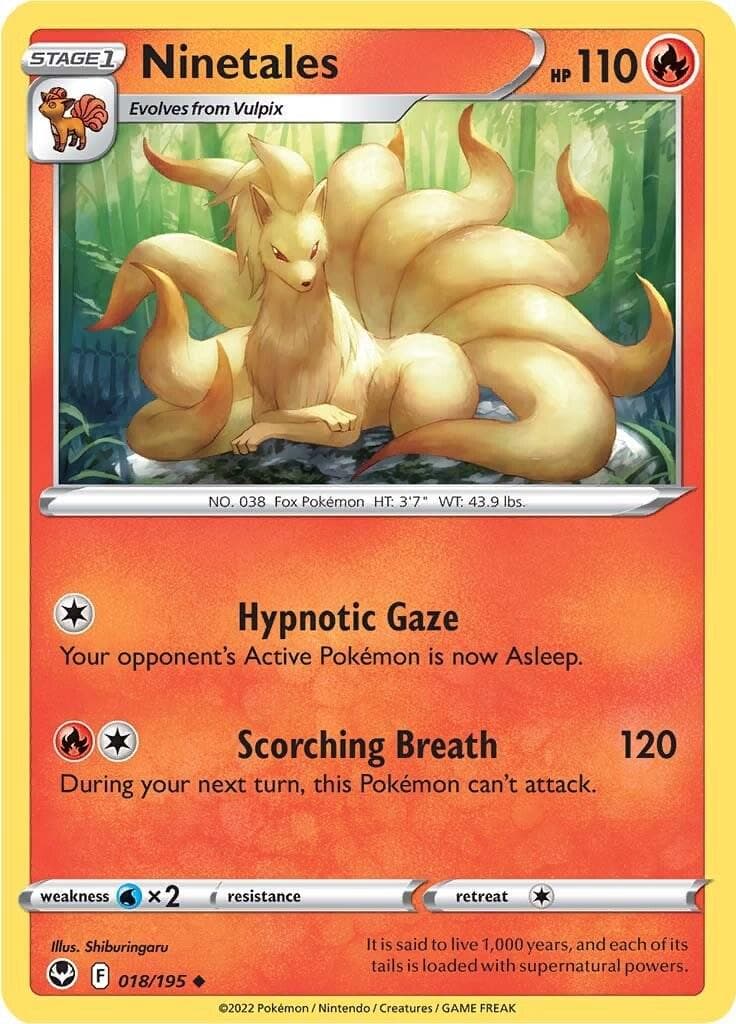 Ninetales #18 — Pokemon Silver Tempest