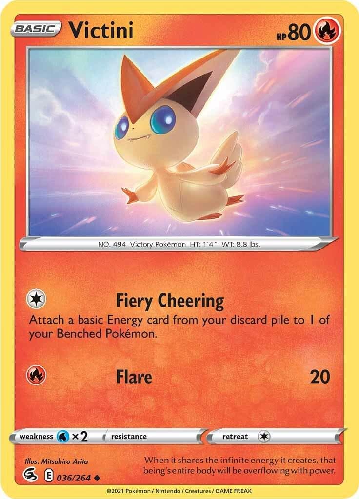 Victini #36 — Pokemon Fusion Strike