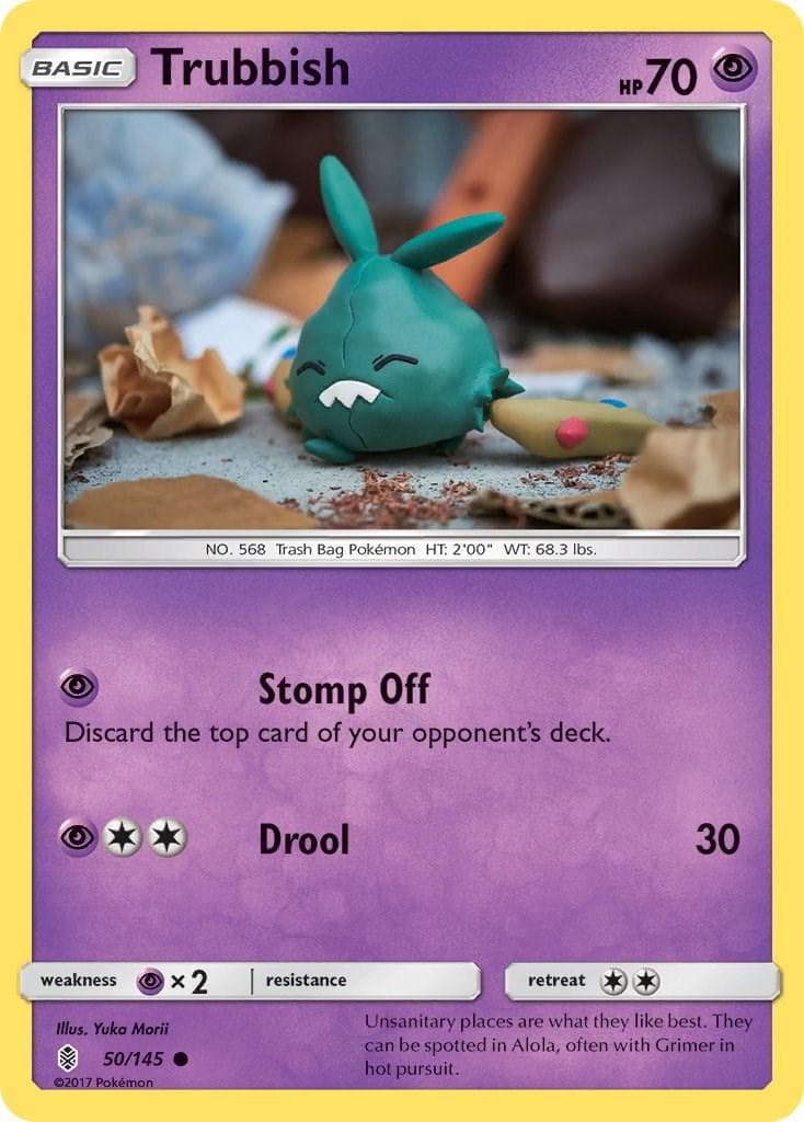Trubbish #50 — Pokemon Guardians Rising