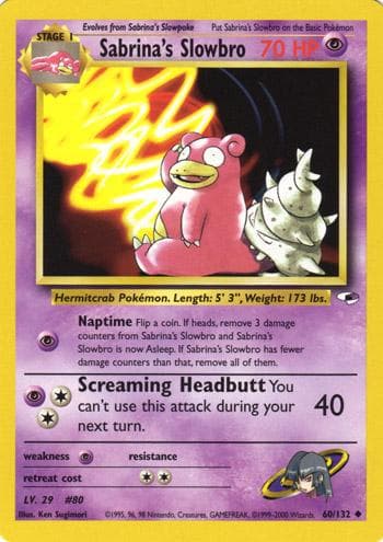 Sabrina's Slowbro #60 — Pokemon Gym Heroes