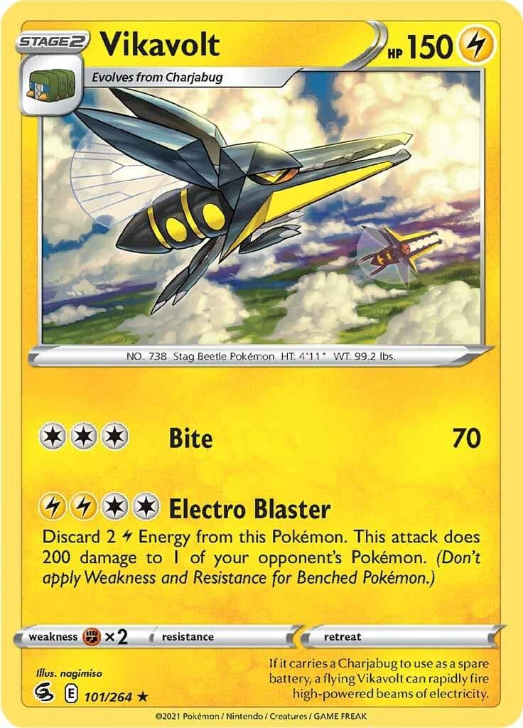Vikavolt #101 — Pokemon Fusion Strike