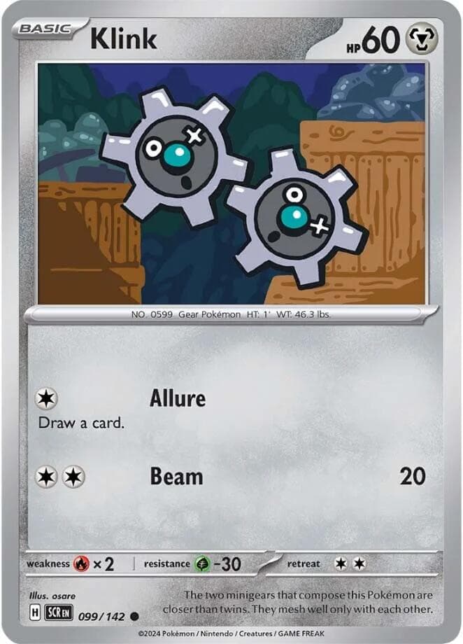 Klink #99 — Pokemon Stellar Crown