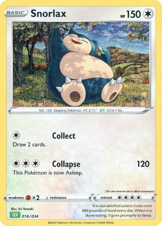 Snorlax #16 — Pokemon TCG Classic: Venusaur Deck
