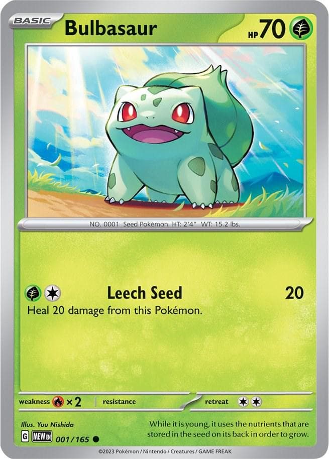 Bulbasaur #1 — Pokemon Scarlet & Violet 151