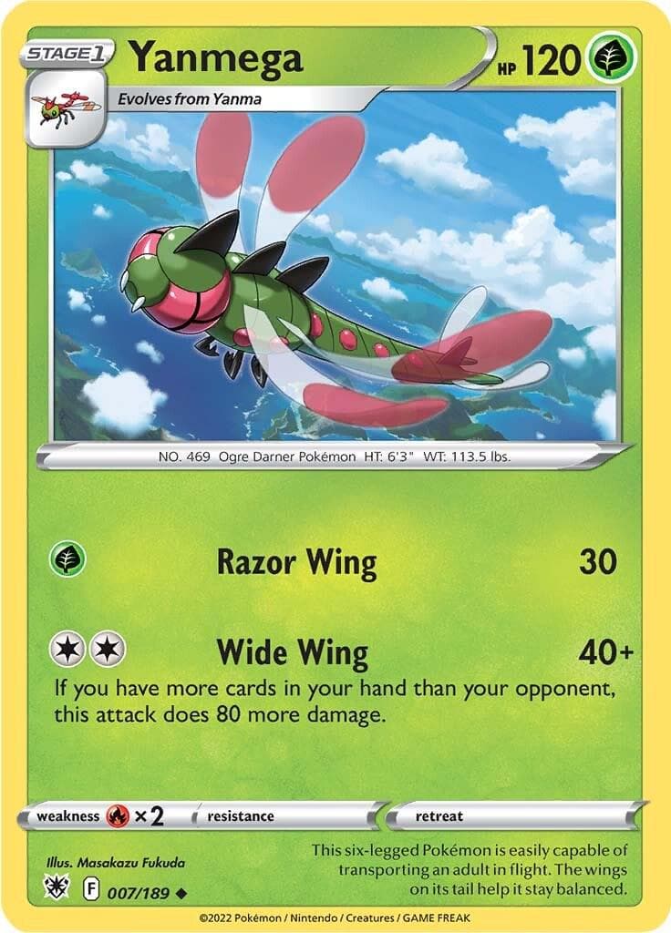 Yanmega #7 — Pokemon Astral Radiance