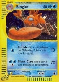 Kingler #15 — Pokemon Expedition
