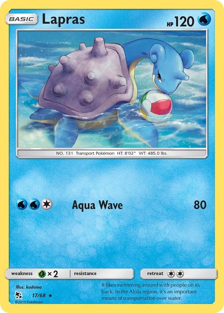 Lapras #17 — Pokemon Hidden Fates