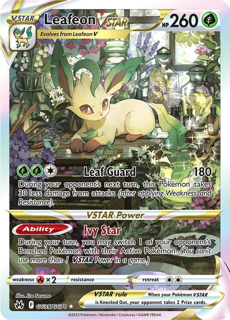 Leafeon VSTAR #GG35 — Pokemon Crown Zenith