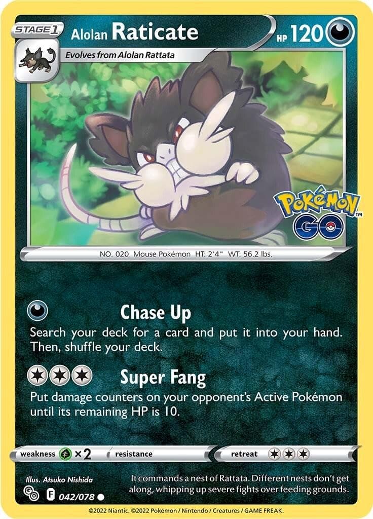 Alolan Raticate #42 — Pokemon Go