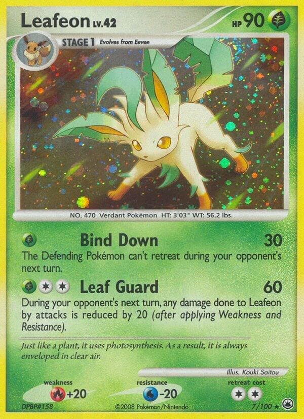 Leafeon #7 — Pokemon Majestic Dawn