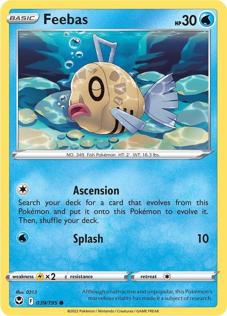 Feebas #39 — Pokemon Silver Tempest