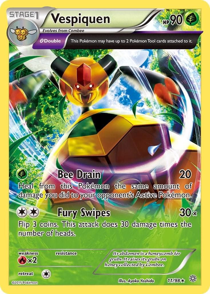 Vespiquen #11 — Pokemon Ancient Origins