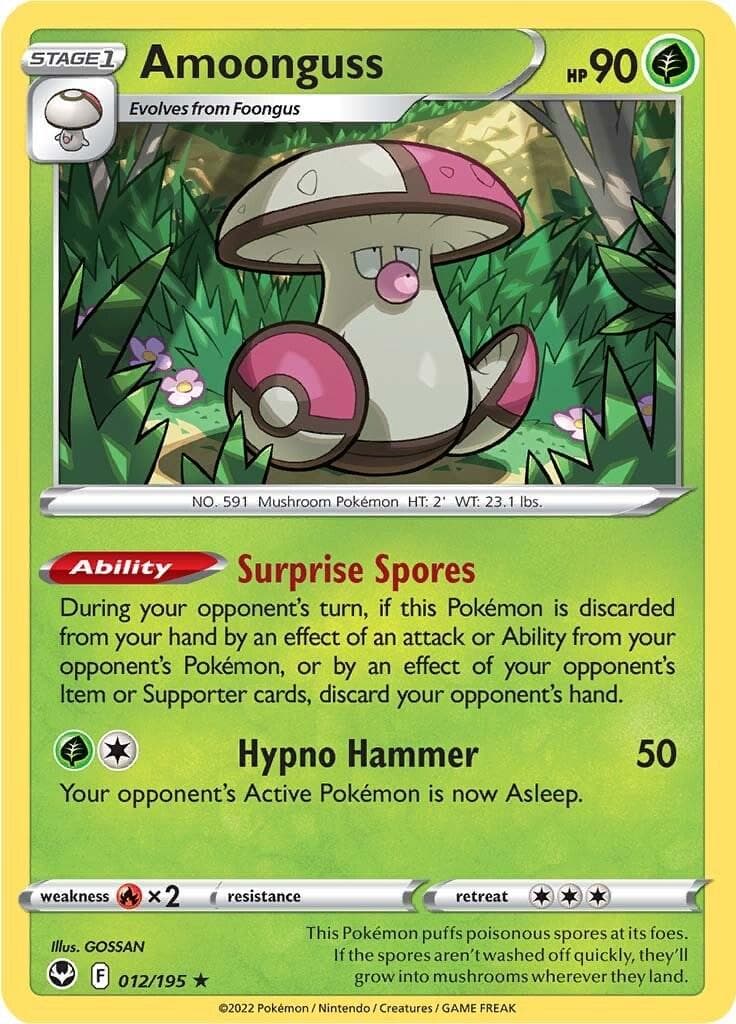 Amoonguss #12 — Pokemon Silver Tempest