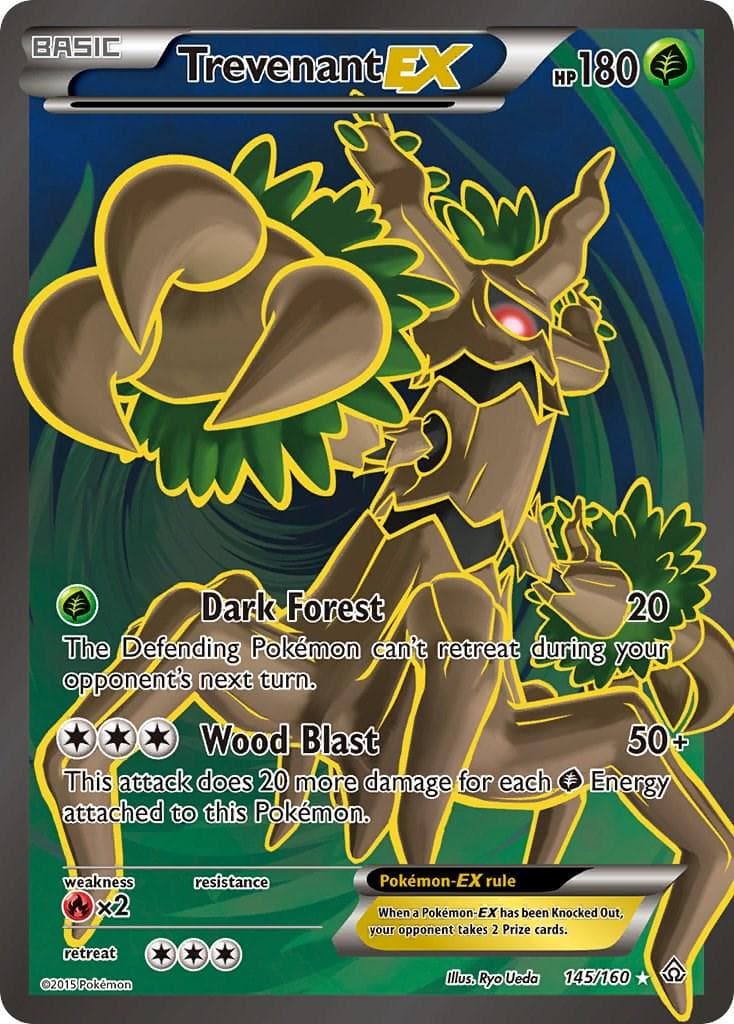 Trevenant EX #145 — Pokemon Primal Clash