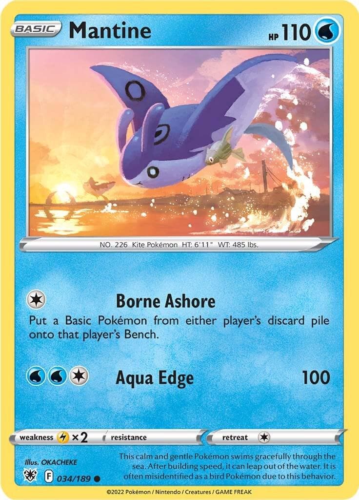 Mantine #34 — Pokemon Astral Radiance