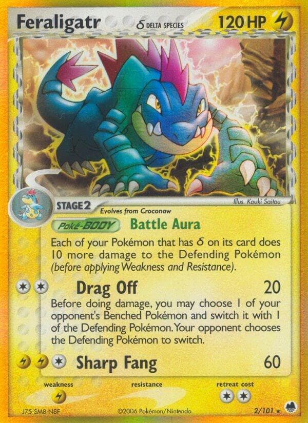 Feraligatr #2 — Pokemon Dragon Frontiers