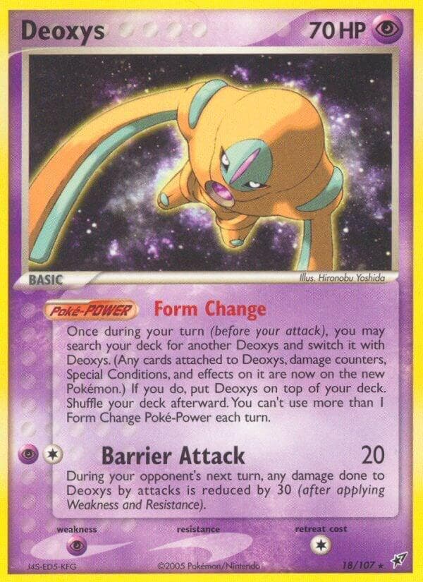 Deoxys #18 — Pokemon Deoxys
