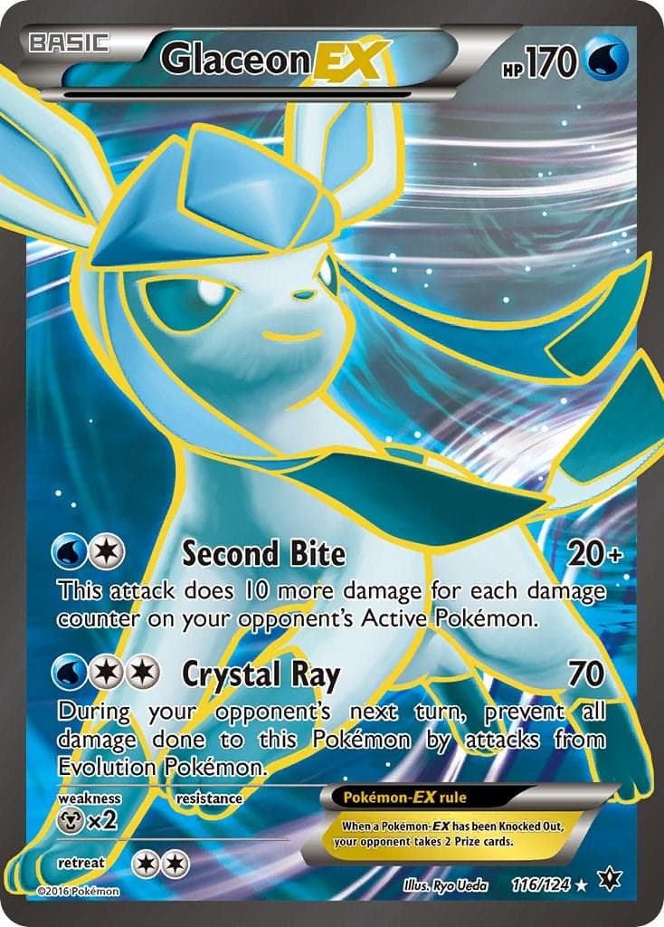Glaceon EX #116 — Pokemon Fates Collide