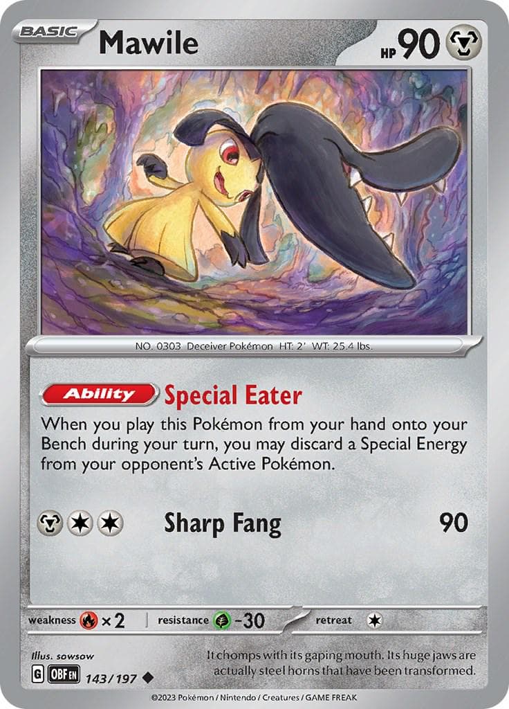 Mawile #143 — Pokemon Obsidian Flames