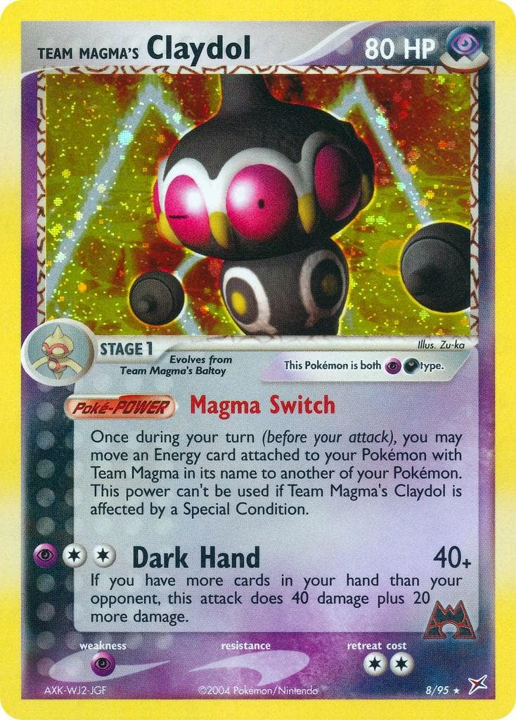 Claydol #8 — Pokemon Team Magma & Team Aqua
