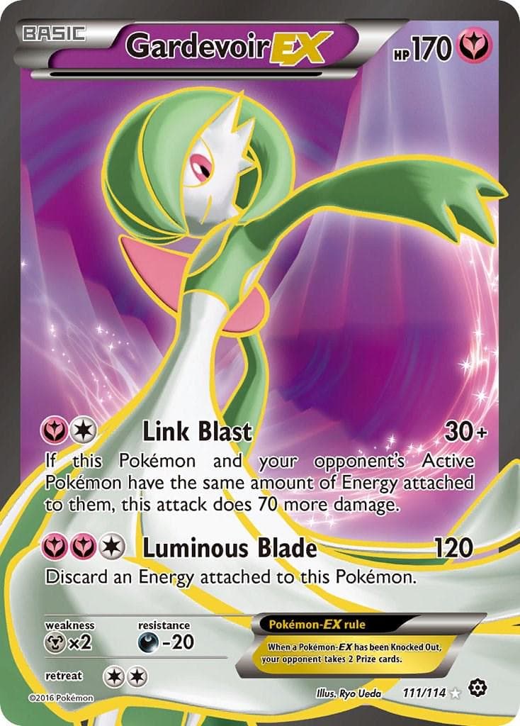 Gardevoir EX #111 — Pokemon Steam Siege
