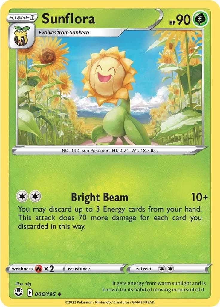 Sunflora #6 — Pokemon Silver Tempest