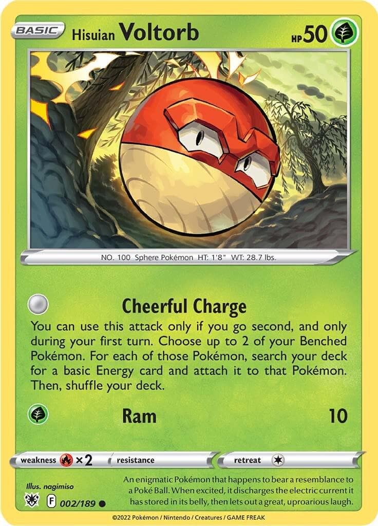 Hisuian Voltorb #2 — Pokemon Astral Radiance