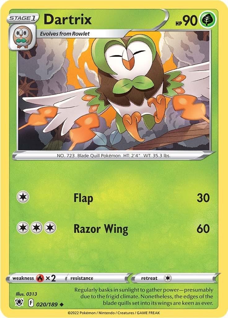 Dartrix #20 — Pokemon Astral Radiance