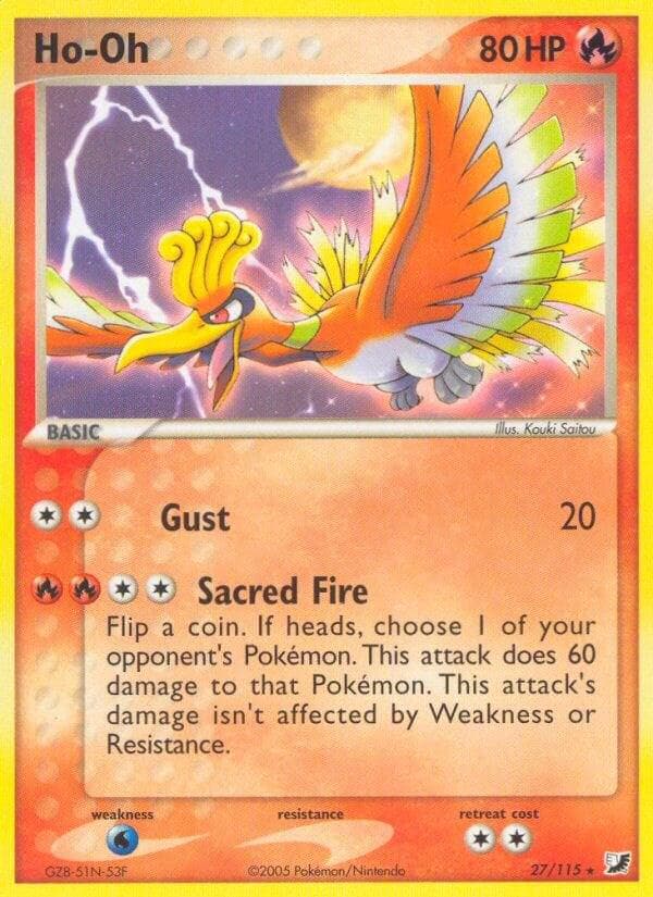 Ho-Oh #27 — Pokemon Unseen Forces