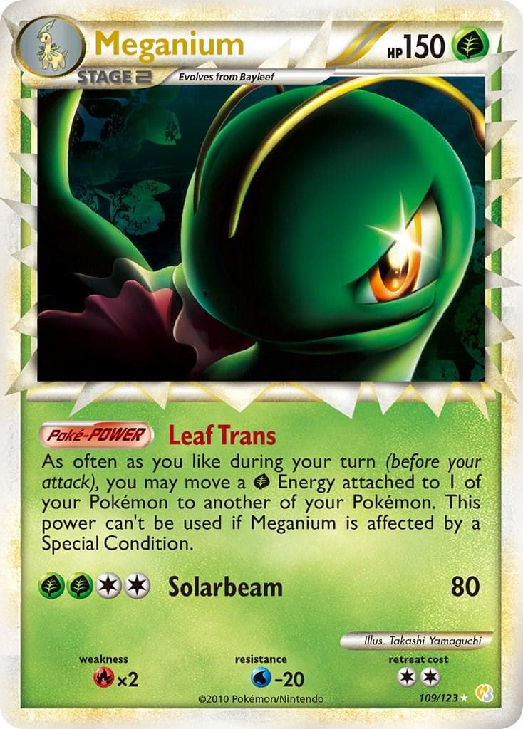 Meganium #109 — Pokemon HeartGold & SoulSilver