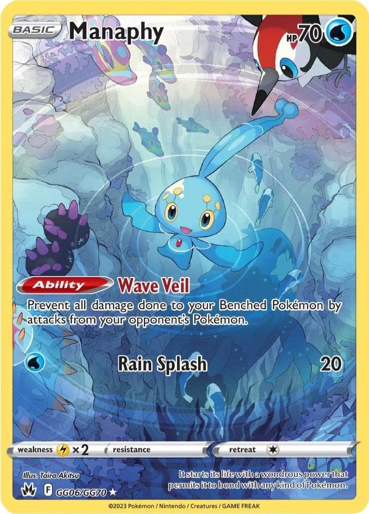 Manaphy #GG06 — Pokemon Crown Zenith
