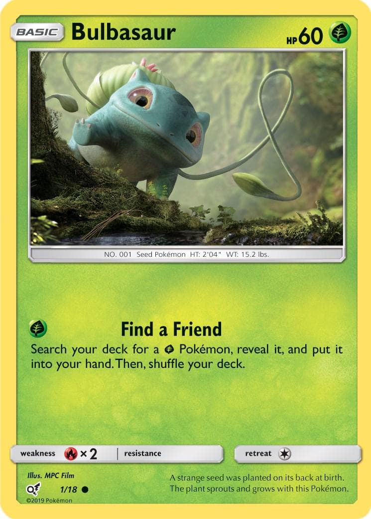 Bulbasaur #1 — Pokemon Detective Pikachu