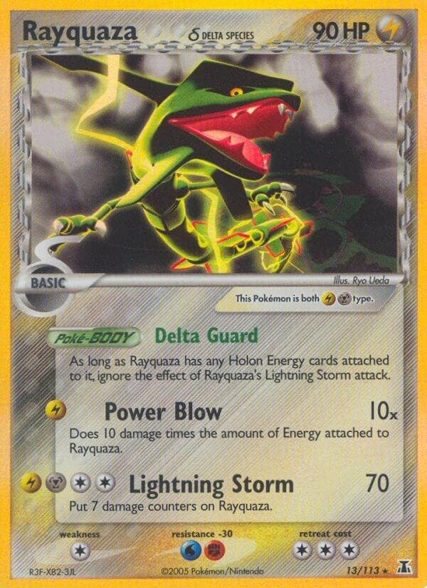 Rayquaza #13 — Pokemon Delta Species