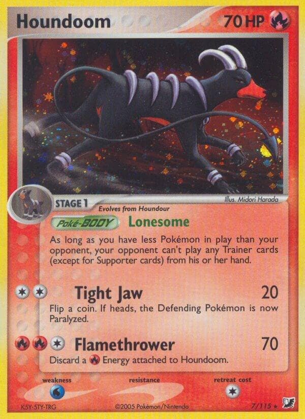 Houndoom #7 — Pokemon Unseen Forces