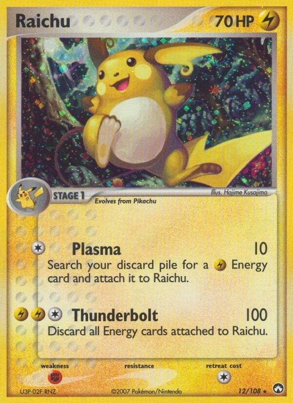 Raichu #12 — Pokemon Power Keepers