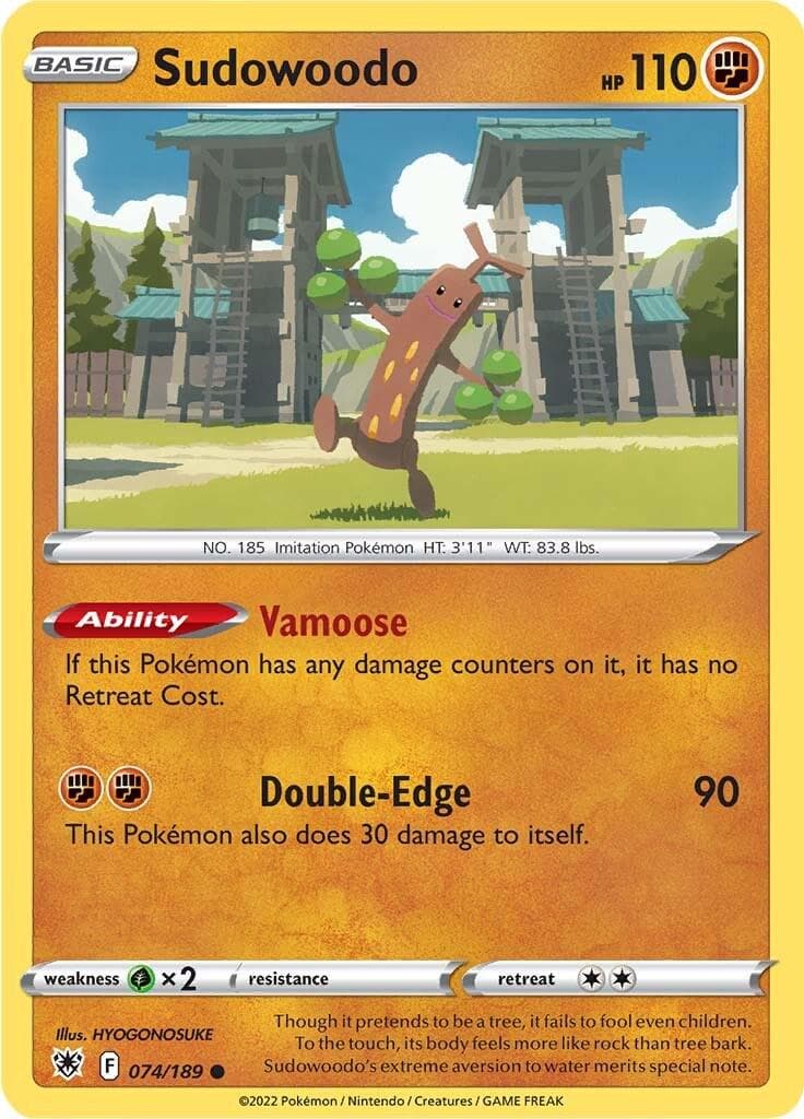 Sudowoodo #74 — Pokemon Astral Radiance