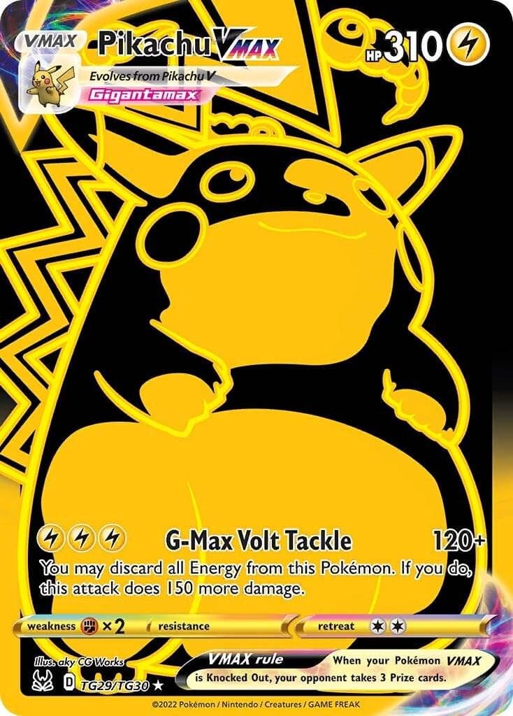 Pikachu VMAX #TG29 — Pokemon Lost Origin