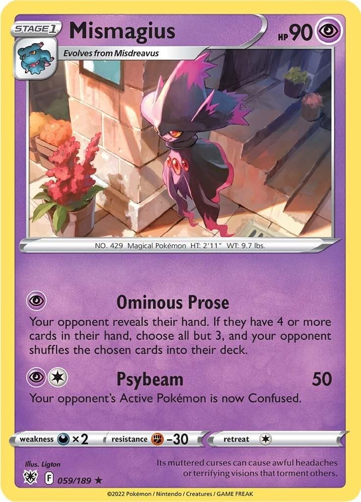 Mismagius #59 — Pokemon Astral Radiance