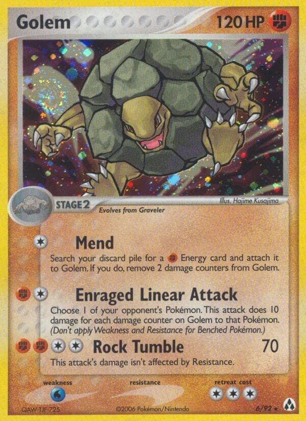 Golem #6 — Pokemon Legend Maker