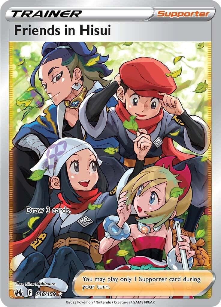 Friends in Hisui #148 — Pokemon Crown Zenith