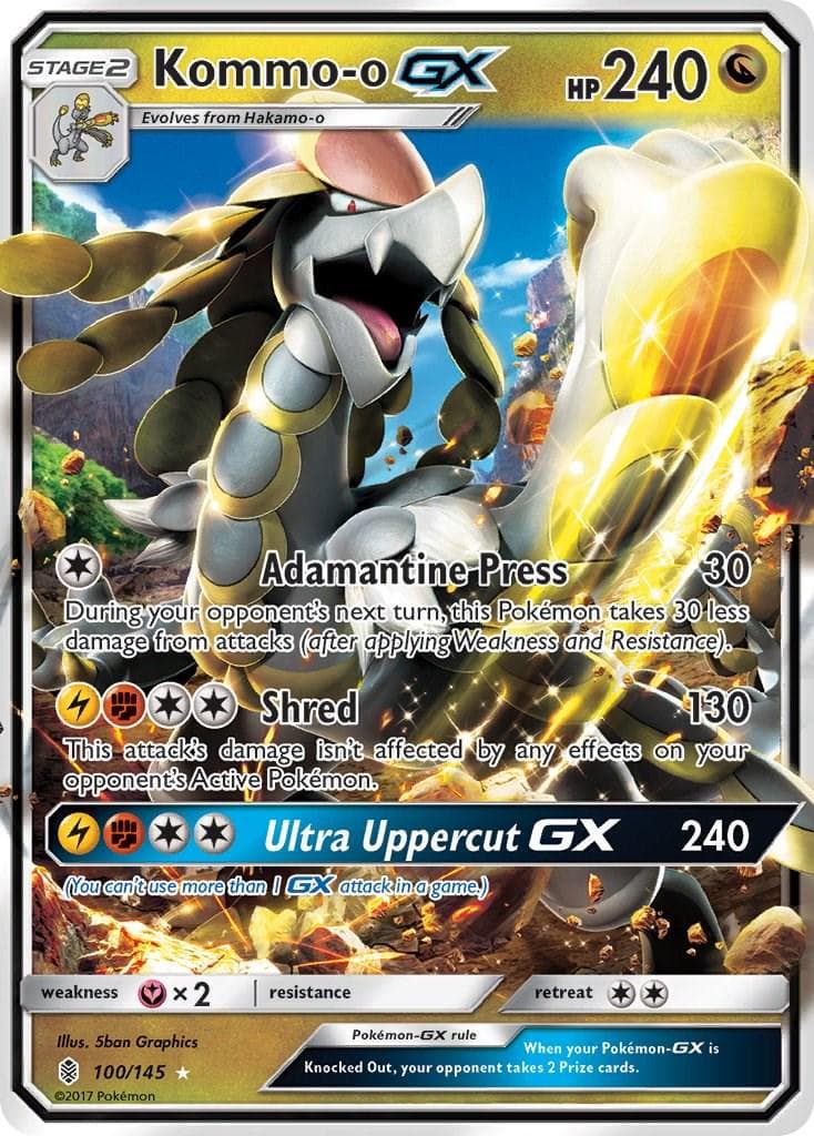 Kommo-o GX #100 — Pokemon Guardians Rising