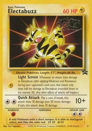 Electabuzz #2 — Pokemon Promo