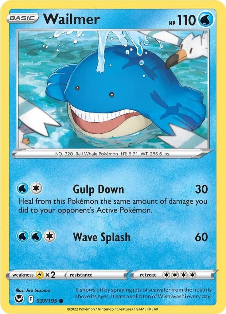 Wailmer #37 — Pokemon Silver Tempest