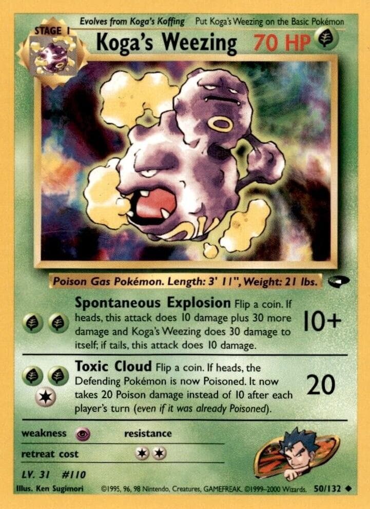 Koga's Weezing #50 — Pokemon Gym Challenge