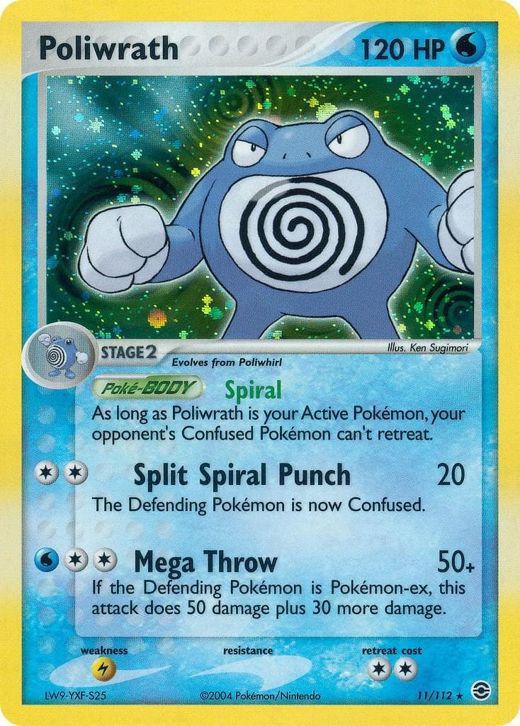 Poliwrath #11 — Pokemon Fire Red & Leaf Green