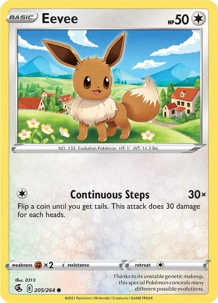 Eevee #205 — Pokemon Fusion Strike